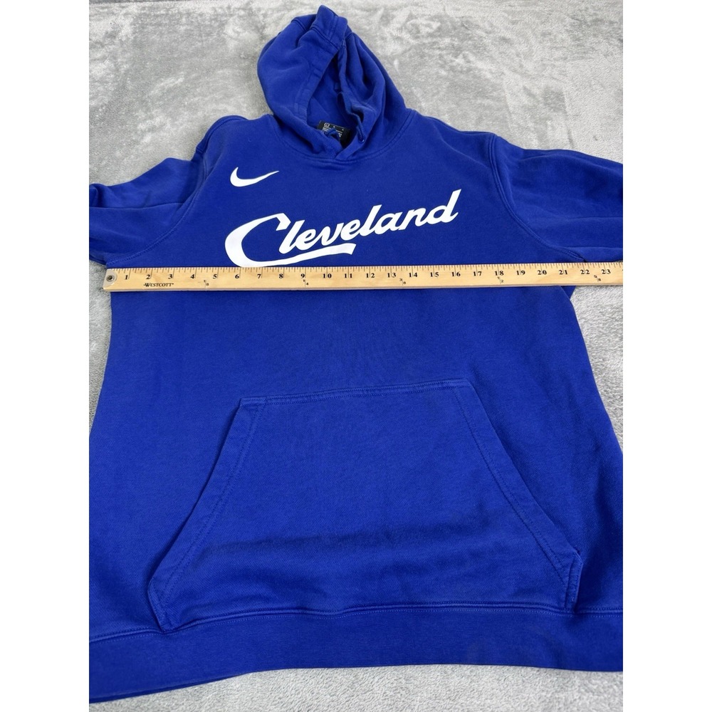 Nike Cleveland Cavaliers NBA Pullover Hoodie Men's Size Large Blue - Picture 11 of 14